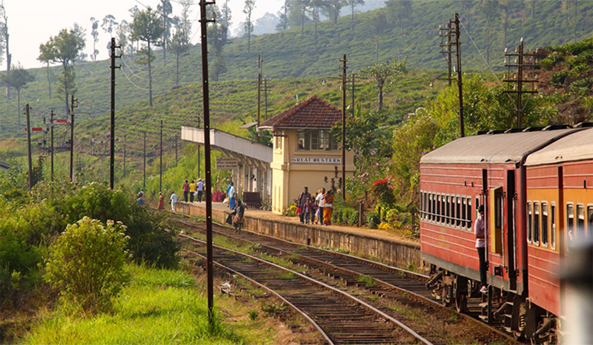 Scenic Train Rides in Sri Lanka